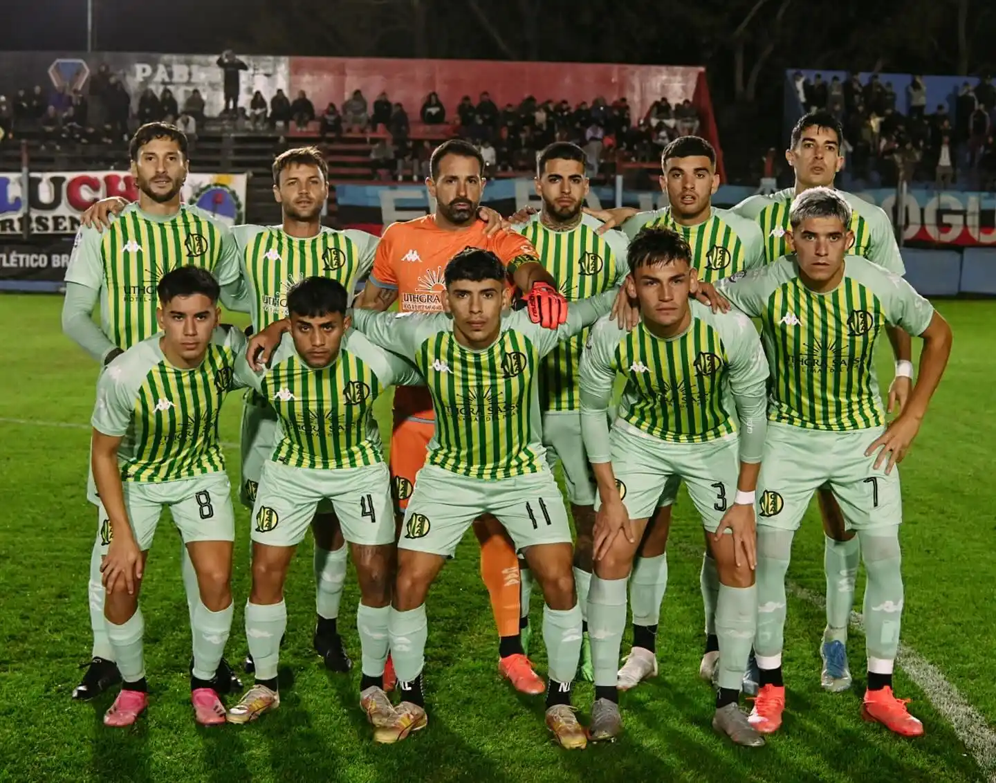 La formación titular del "Tiburon" (FOTO: Prensa Aldosivi)