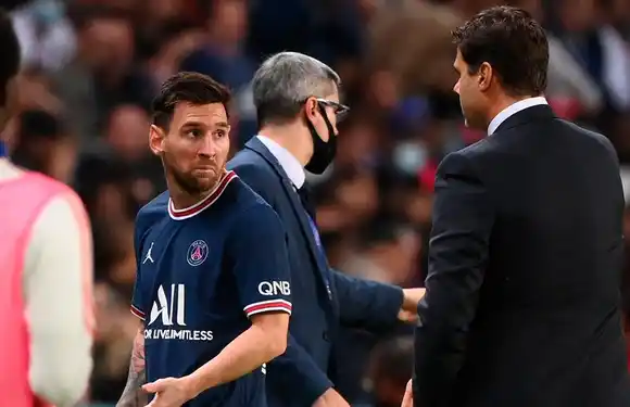 El cambio más inesperado: Pochettino sacó a Messi y los memes explotaron en las redes