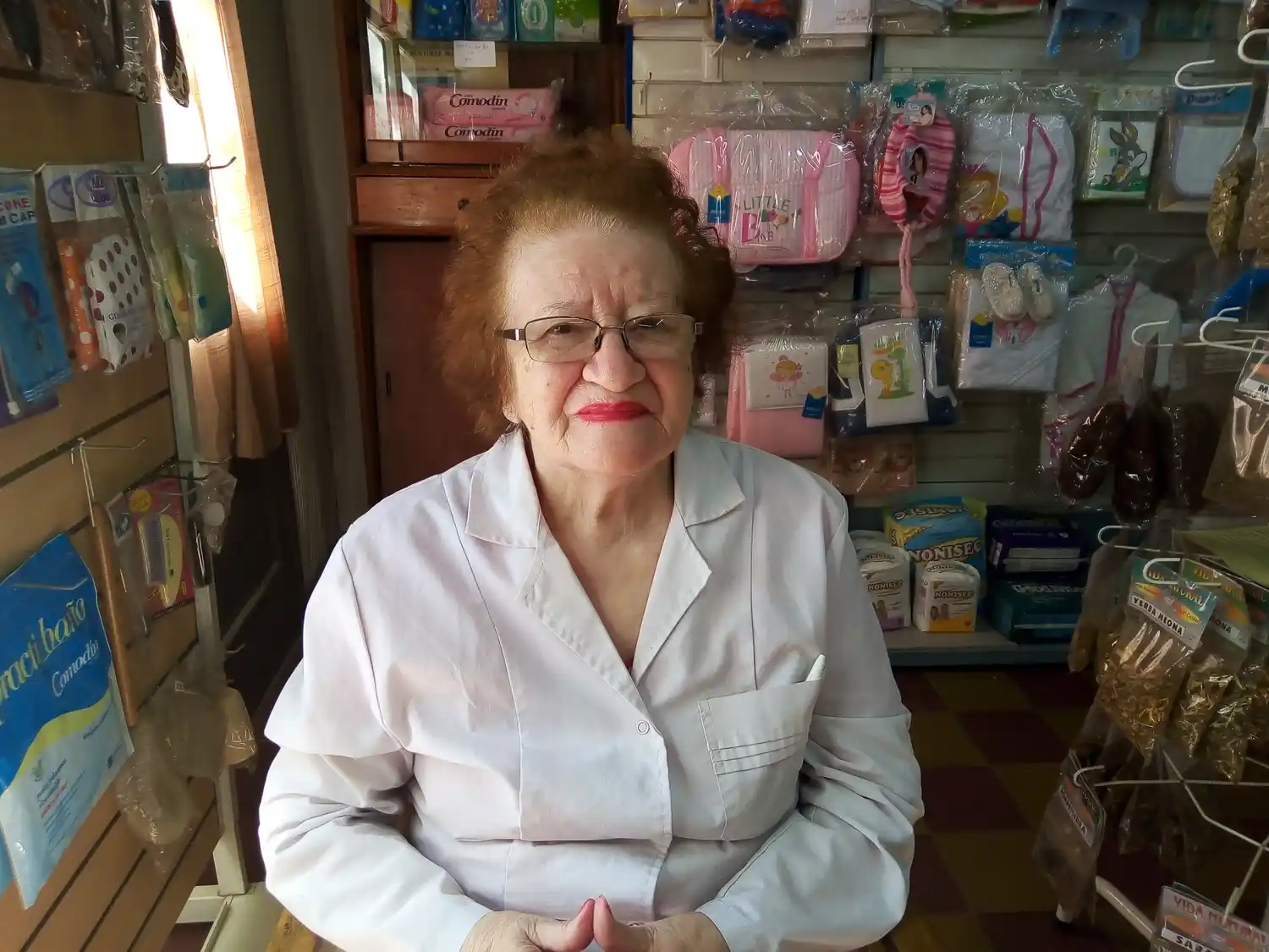 “El secreto para llegar a los 87 años es tener siempre la mente ocupada y trabajar”