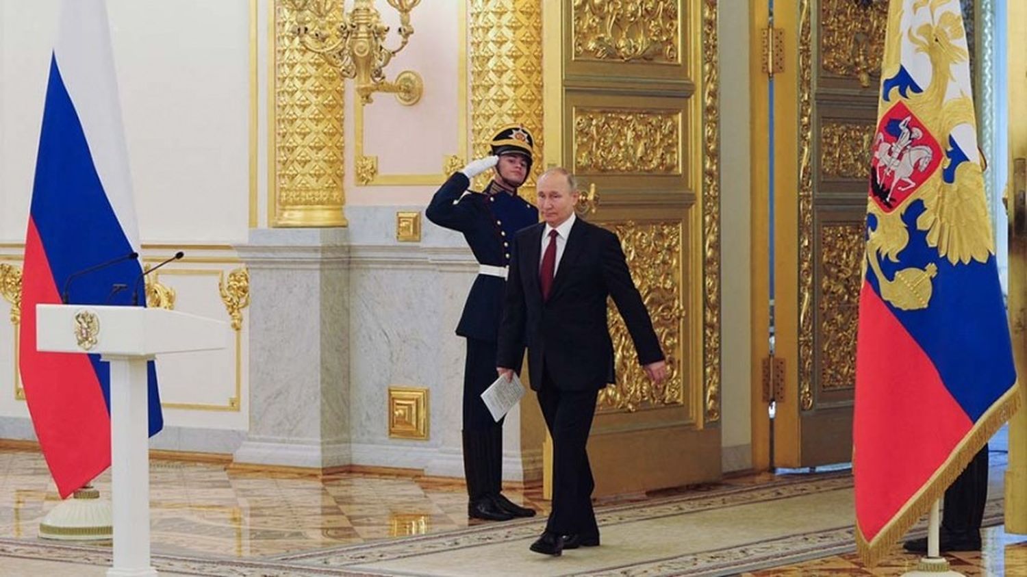 Putin respondió con rígidas medidas a las sanciones económicas que recibió su país