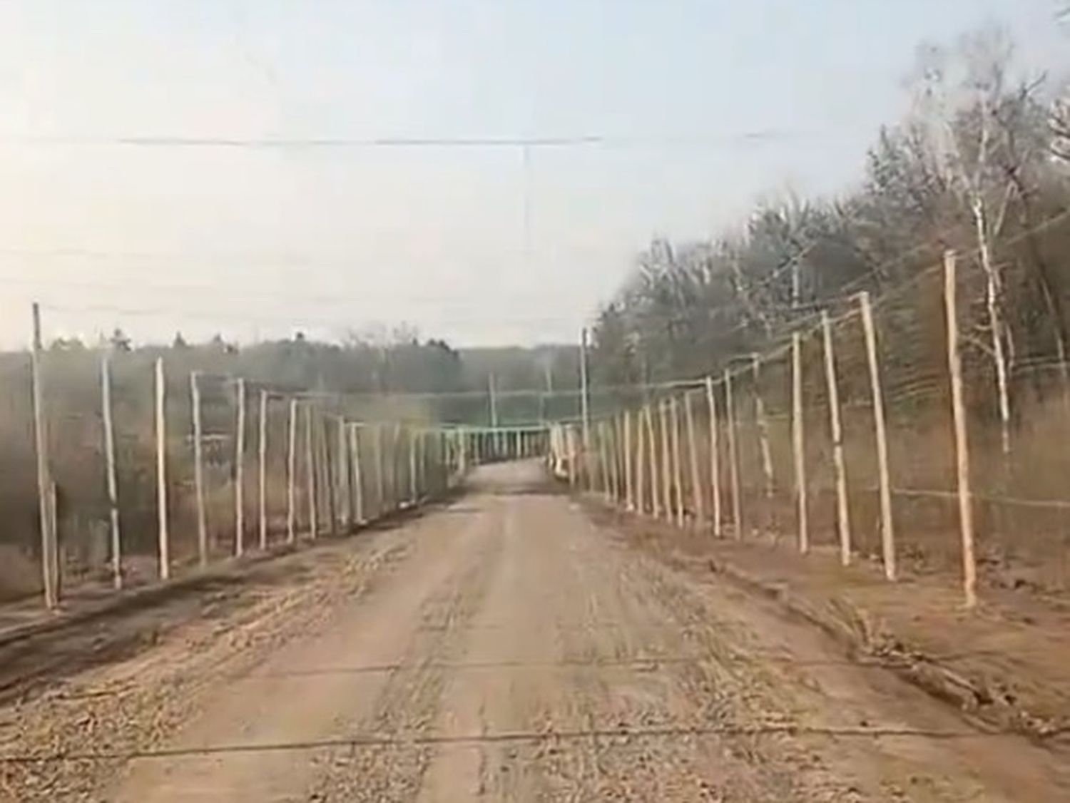 Ukraine Deploys Anti-Drone Protection Structures on Key Roads