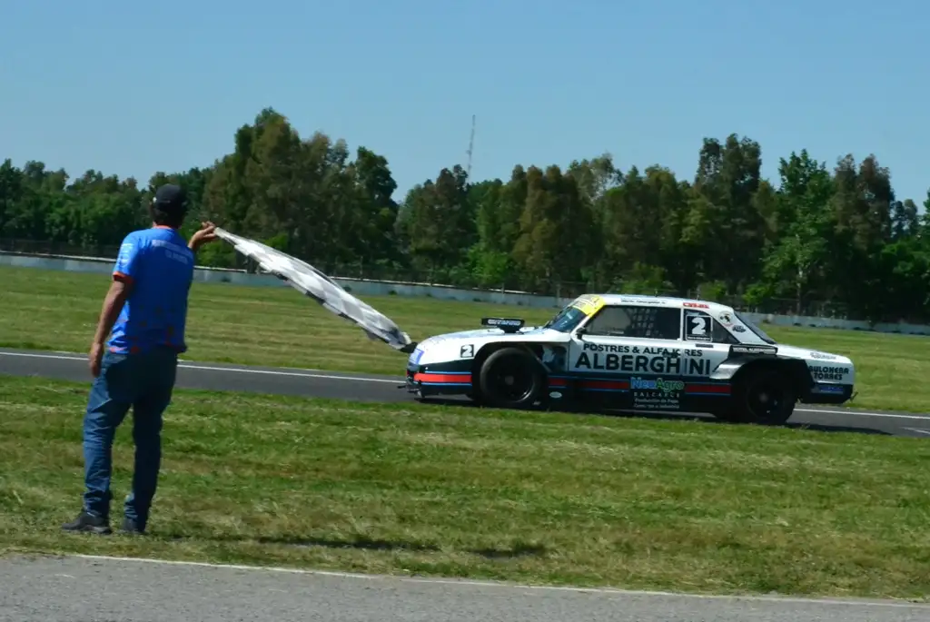 FOTO DANIEL ERREGUERENA Alberghini, ganador en La Plata.