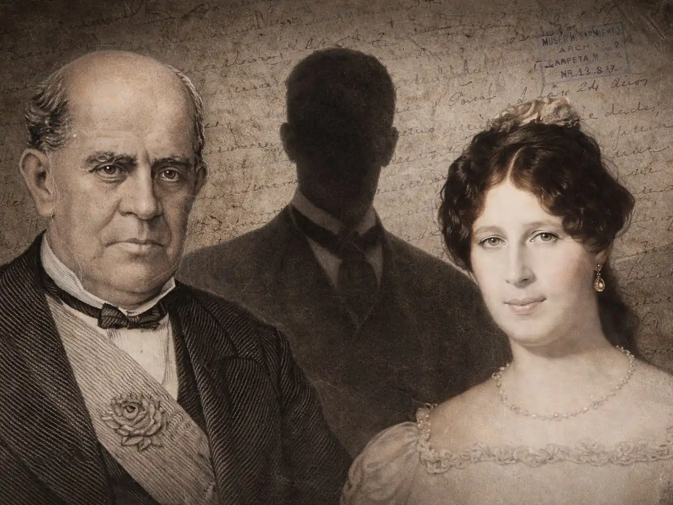 Cartas desesperadas y una traición que marcó para siempre la vida privada de Sarmiento.