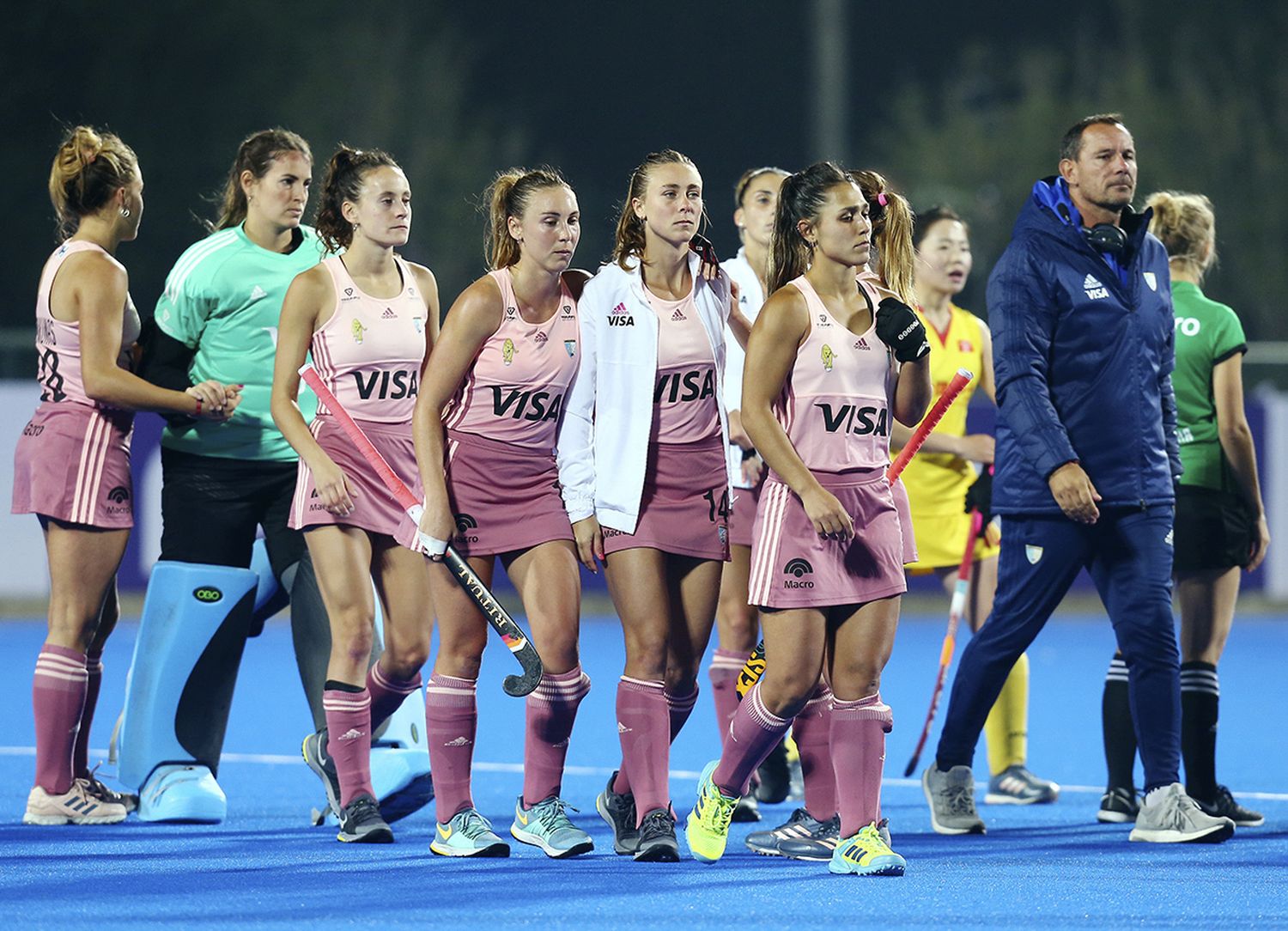 Otra caída de Las Leonas