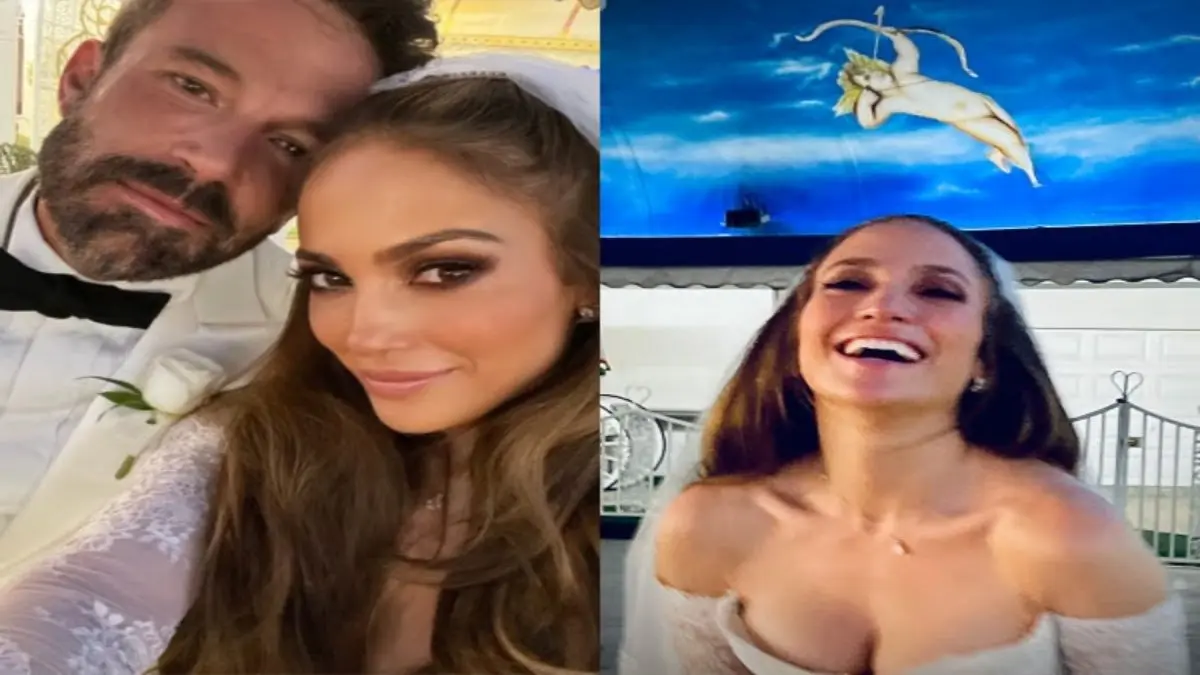 SE ECHÓ AL AGUA DE NUEVO: Jennifer López se casó con Ben Affleck en Las Vegas