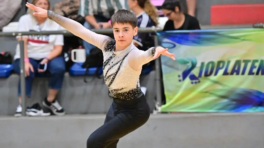 Santiago Alen Alonso campeón nacional de patín