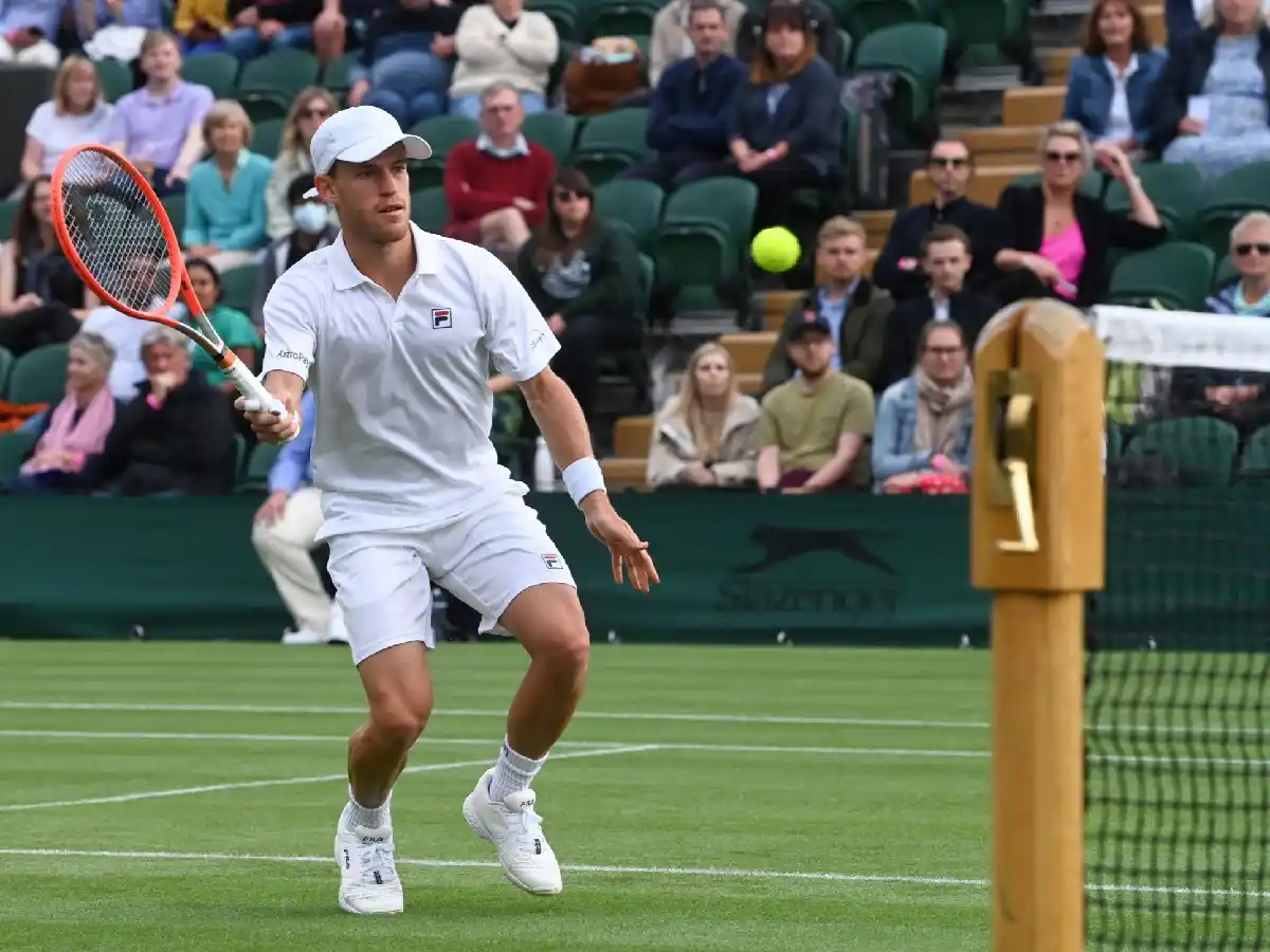 Wimbledon: Schwartzman superaba a Paire pero el partido se suspendió