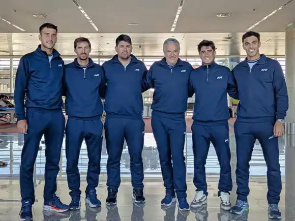 Argentina ya está en Países Bajos con la ilusión de volver al Final 8 de la Copa Davis