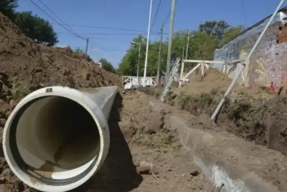 Se presentó el proyecto de cloacas para barrio Villa del Parque-zona sur