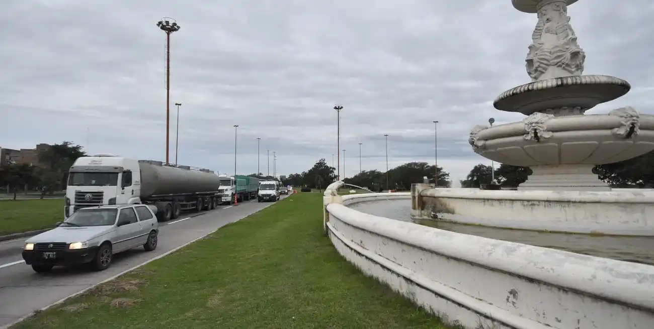 El grave incidente ocurrió a la altura de la Fuente de la Cordialidad.
