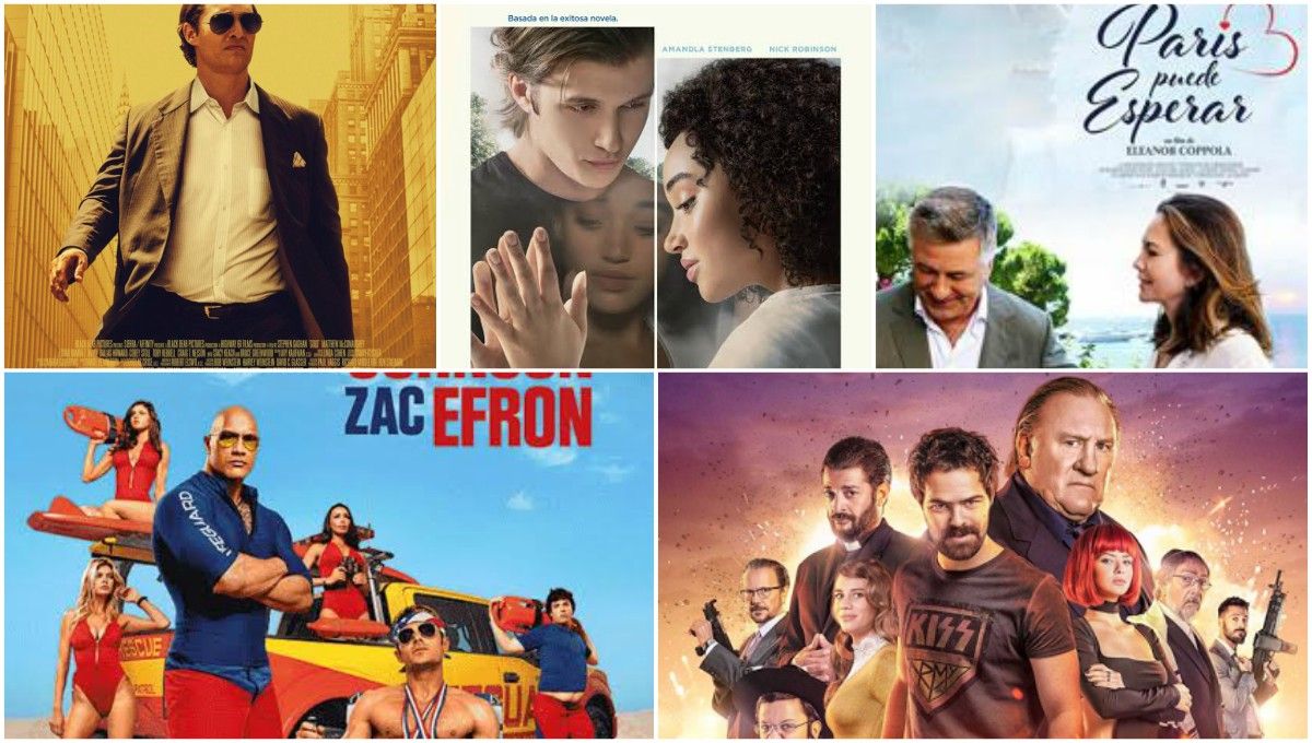 Cinco estrenos renuevan la cartelera de cine