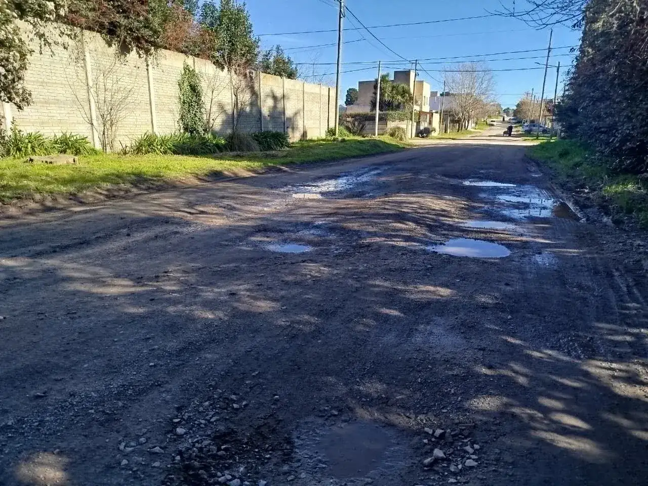 El estado de Massini al 400 alertó a los vecinos.