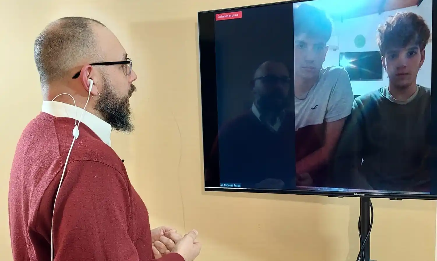 Yair y Miqueas suman su impronta a la puesta en escena de Los Príncipes