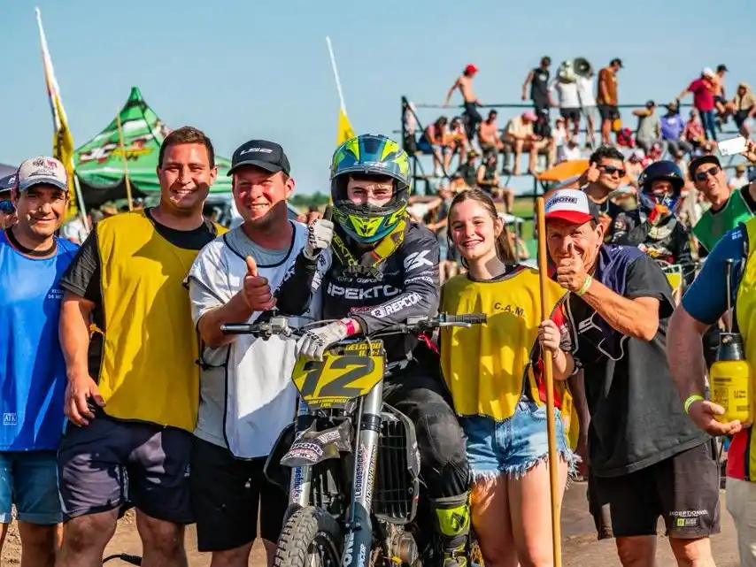 El sanfrancisqueño fue competitivo en 125cc Internacional y 250/450cc.