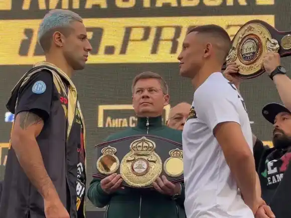 Bastida superó el pesaje en Rusia y va por un nuevo cinturón