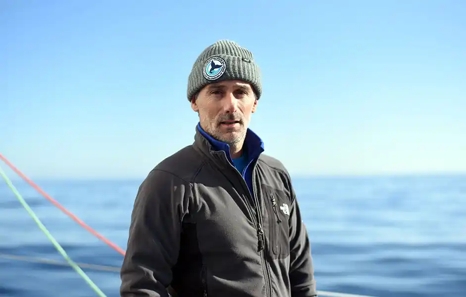 Luciano Valenzuela formó parte de una expedición de Greenpeace
