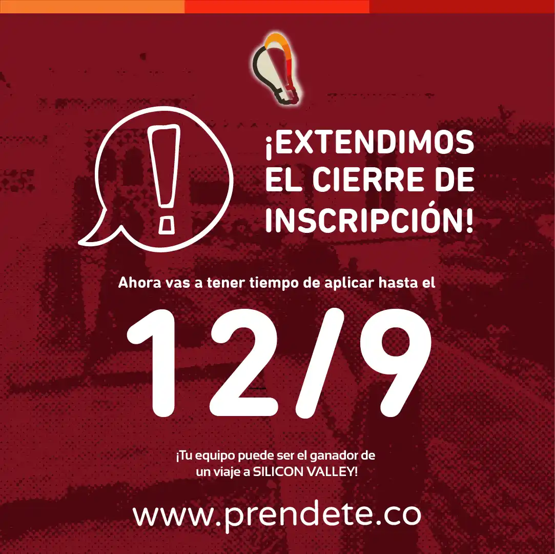 Se extiende la inscripción al concurso Prendete