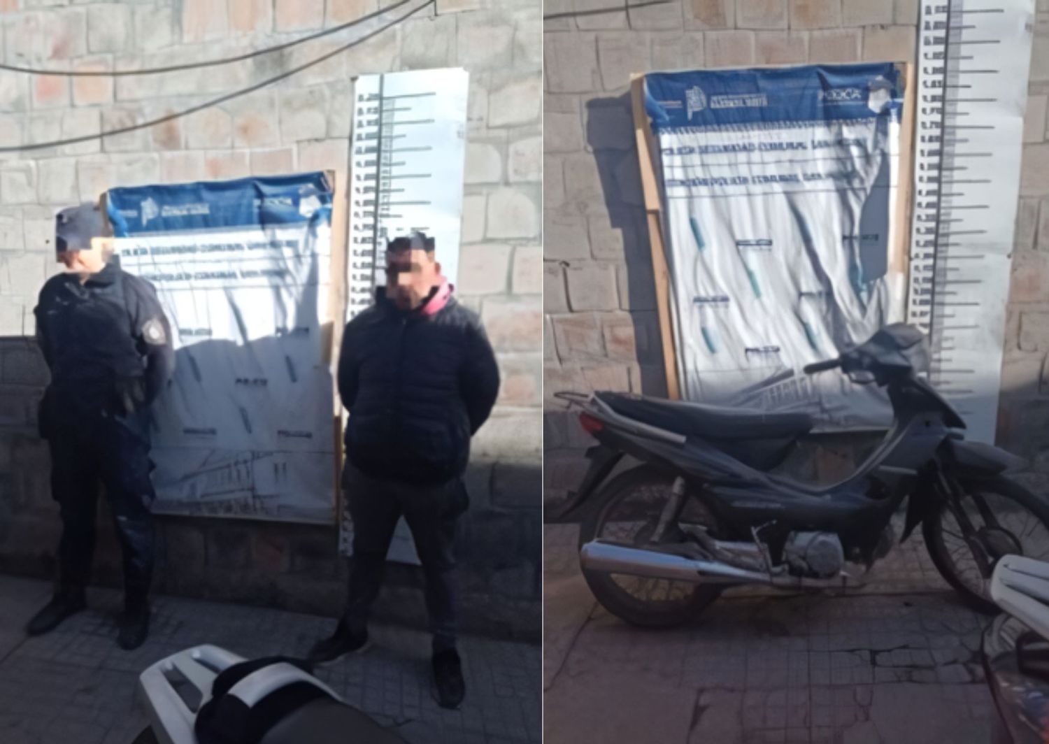 Circulaba en una moto robada y fue aprehendido
