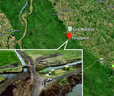 El Juzgado Federal Victoria deberá resolver sobre un terraplén obstructor construido en zona de humedales