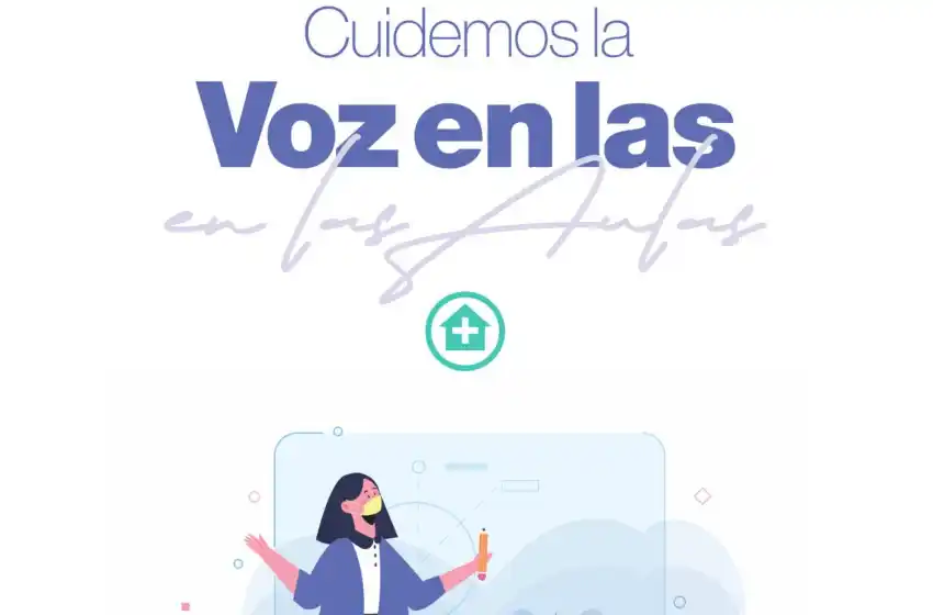 Brindan recomendaciones para cuidar la voz en el aula