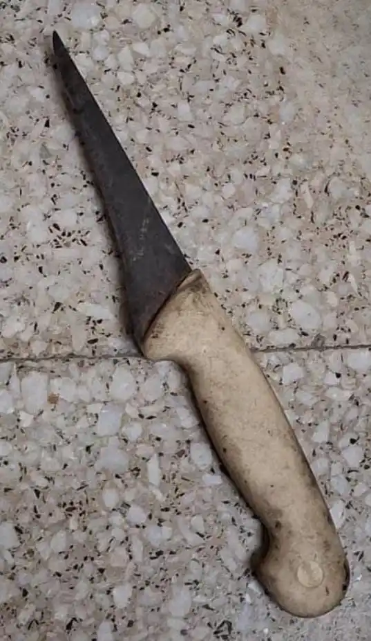 arma blanca secuestrada