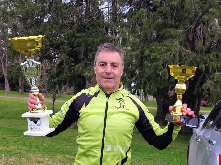 César D’Annunzio se consagró campeón del duatlón "4 Ciudades y un Paraíso”