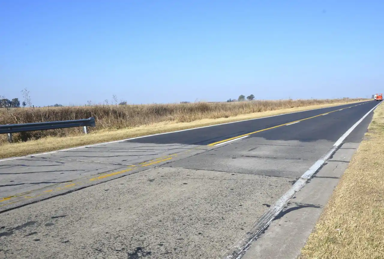 Orciani pide por la continuidad de la repavimentación de la ruta 94