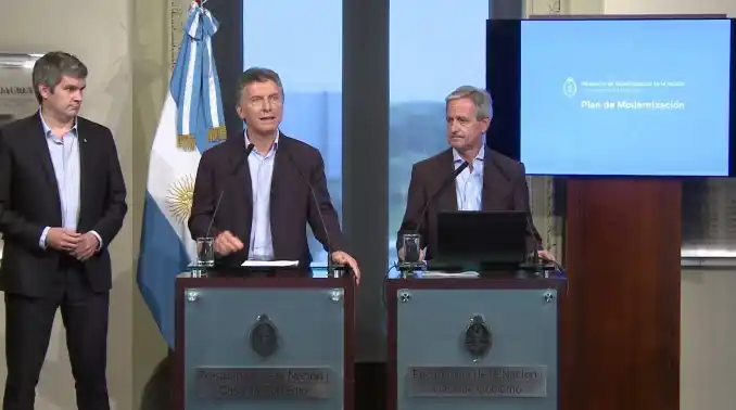 Macri anunció modernización del Estado: "Se terminan los trámites eternos"