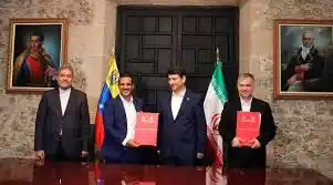 FIRMAN ACUERDO con IRÁN para instalar fábrica de fibra óptica en LA GUAIRA