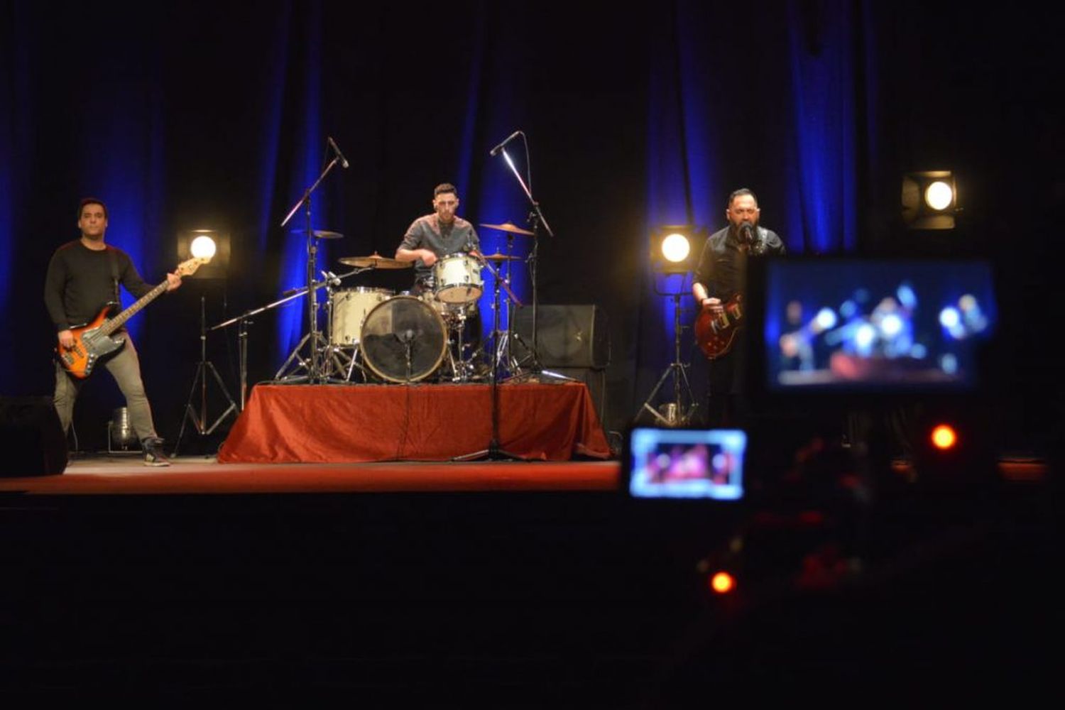Músicos independientes comenzaron a grabar en el Teatro del Fuerte