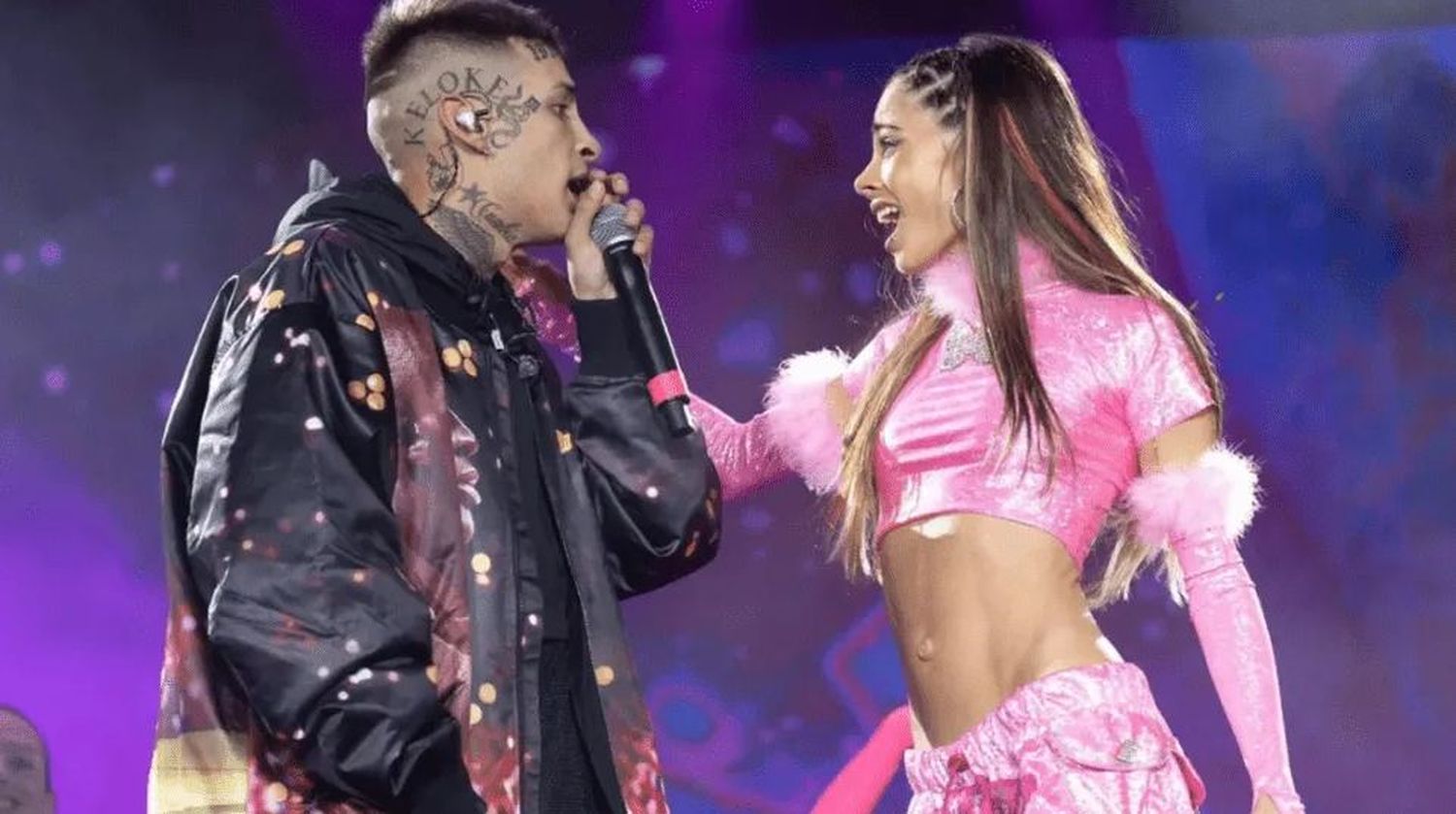 L-Gante se enojó con Tini Stoessel y abandonó el show por un insólito motivo