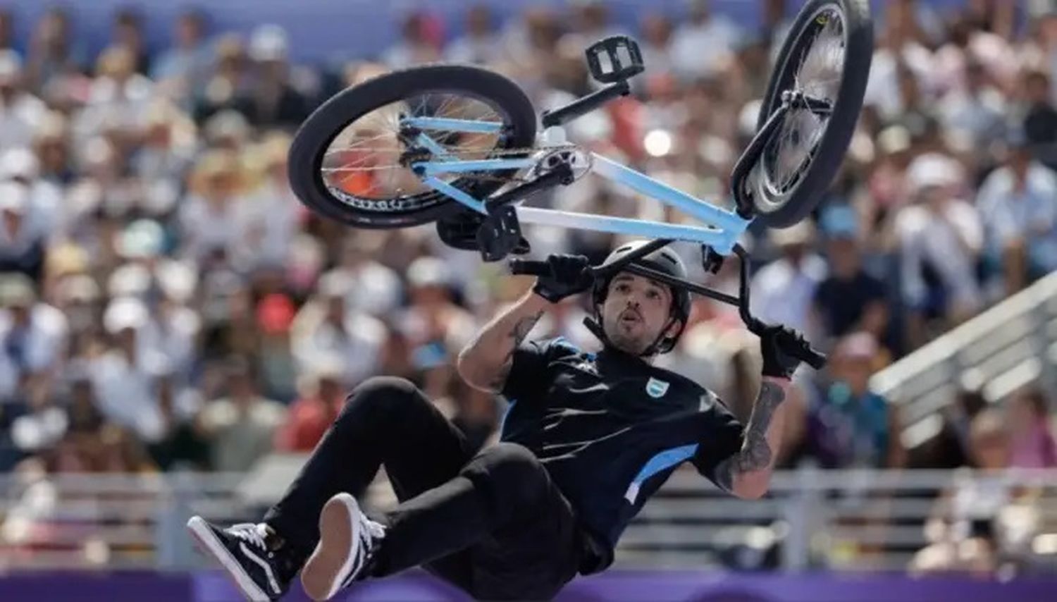 Llegó la primera medalla de oro para Argentina: José Maligno Torres en BMX freestyle