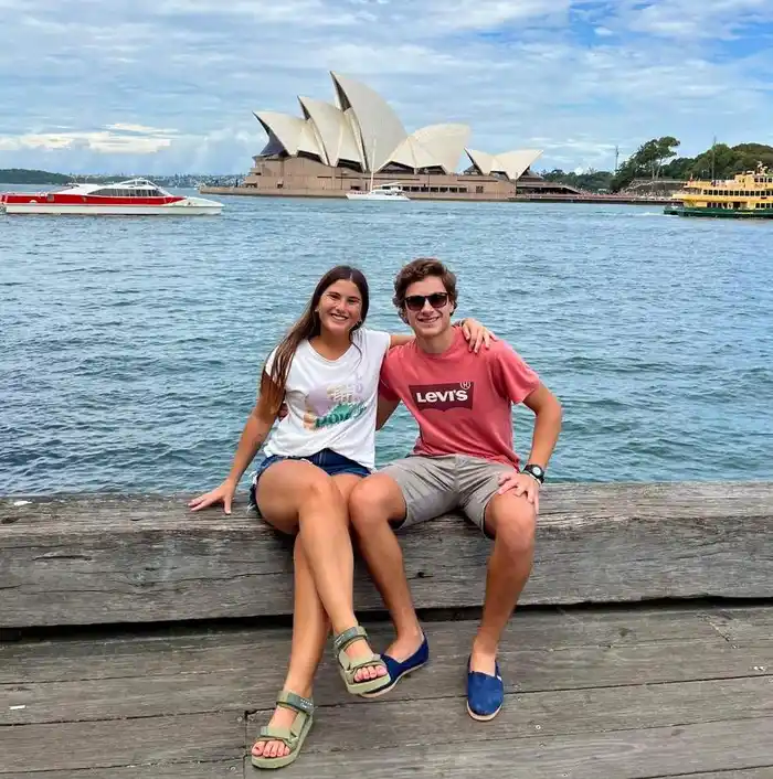 Sofía y Fermín Chiozza desde Australia