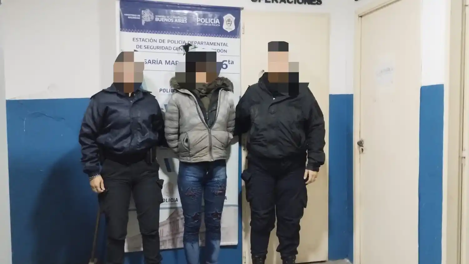 Una mujer fue aprehendida por forzar el ingreso de una vivienda en el barrio Pueyrredón