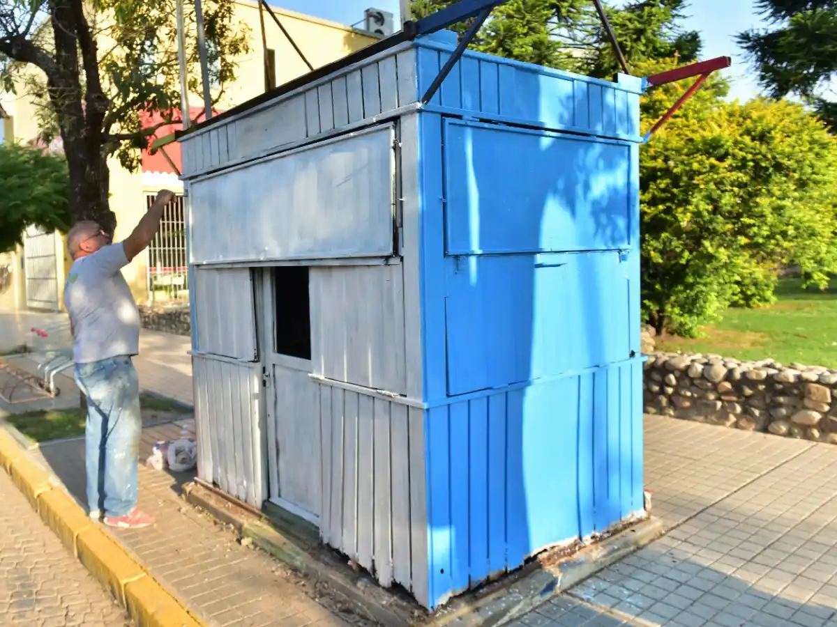 Integrantes de Referentes Judiciales Comunitarios colaboraron para recuperar el Punto Verde 