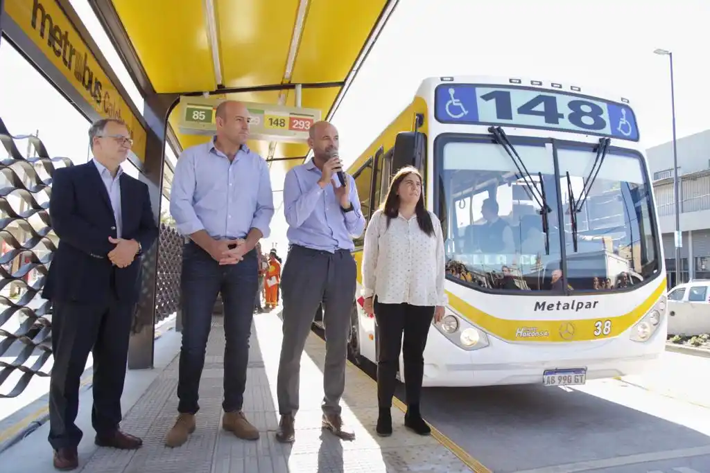 Metrobus de Quilmes: Primeras pruebas de colectivos antes de su inauguración