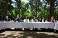 Cristina Kirchner, Sergio Massa y Axel Kicillof encabezan encuentro del PJ en Moreno