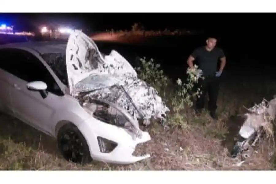 Fatalidad en Las Parejas: un motociclista murió en el acto