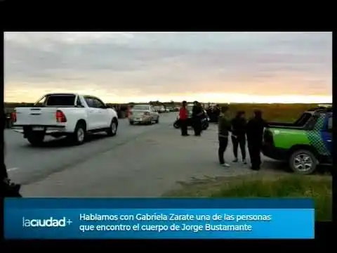 Gabriela Zarate una de las personas que encontró el cuerpo de Jorge Bustamante | La Ciudad