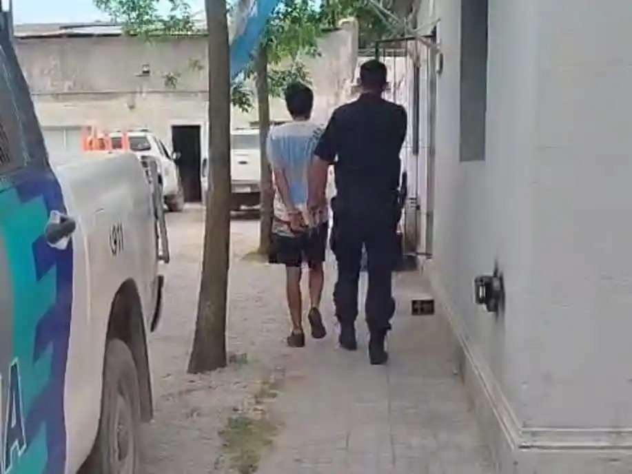 El joven fue aprehendido