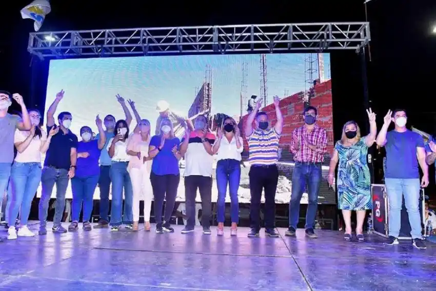 Presentación de los candidatos del FDT en circuito cinco