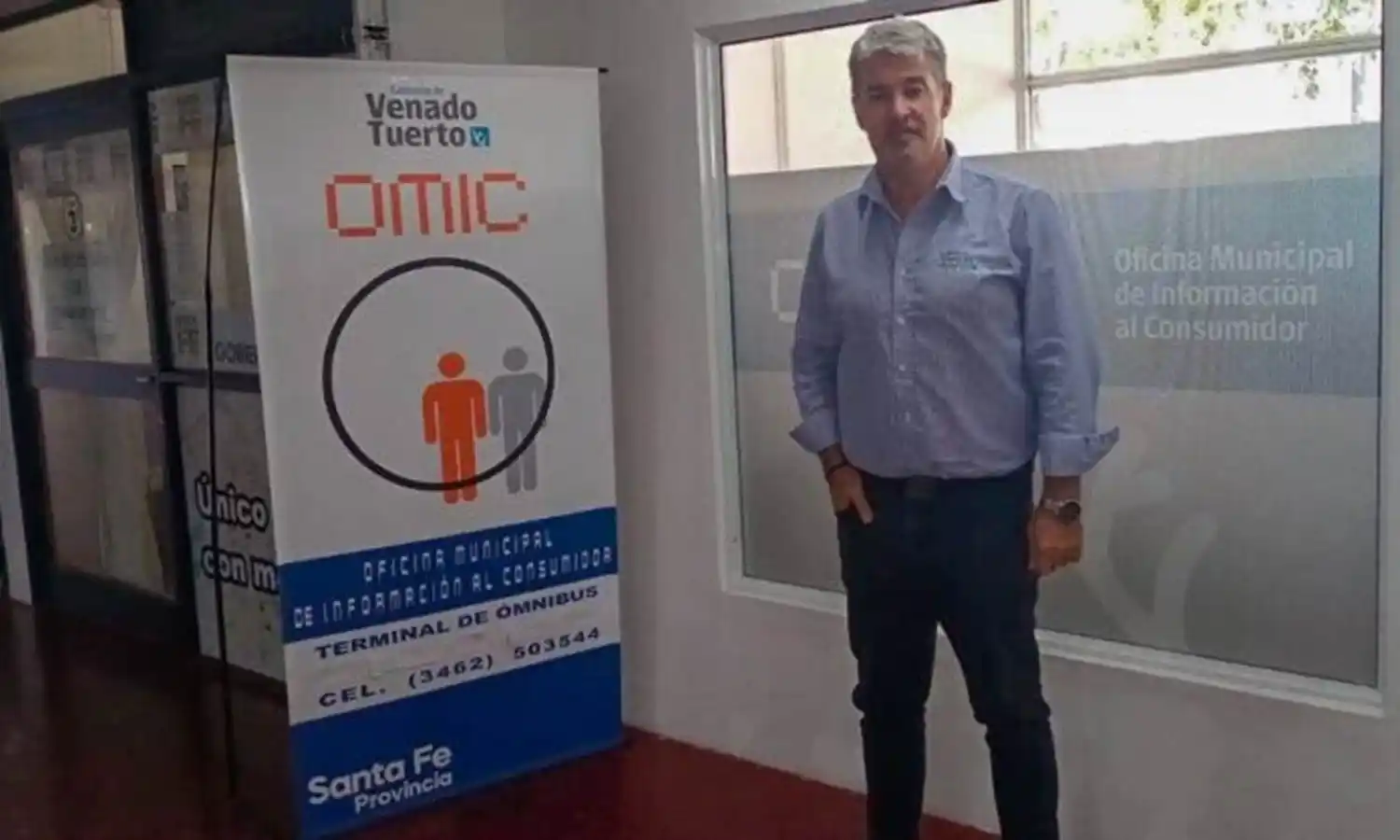 Hernán Chiarlone, referente de la OMIC.