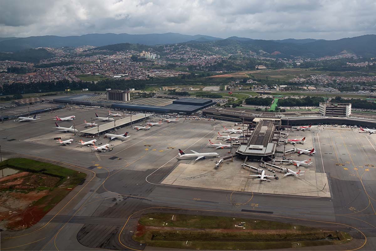 El Aeropuerto de Guarulhos recibirá inversiones por R$ 1,4 mil millones