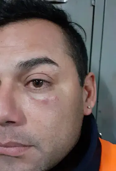 Conductor agredió a inspector de Tránsito
