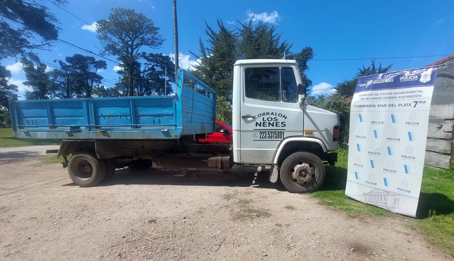 Encontraron un camión con pedido de captura por un accidente vial