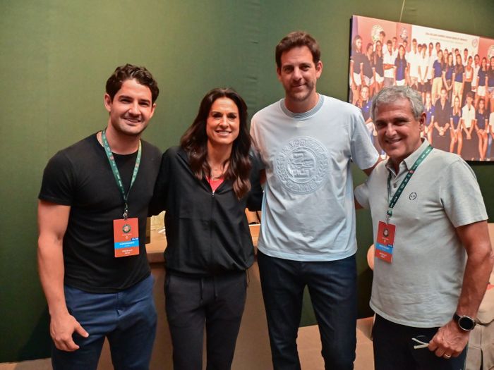 Del Potro, nuevamente embajador del Roland Garros Junior Series