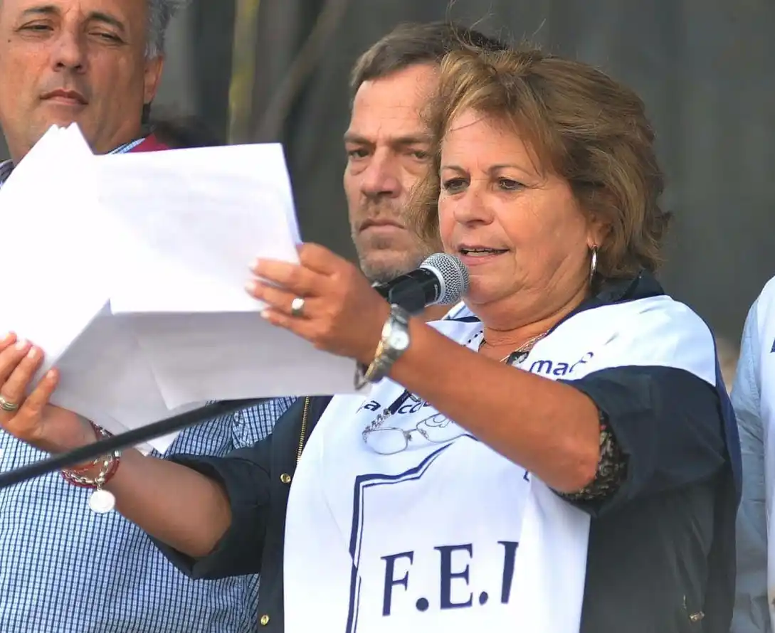 Conflicto docente: "Esta lucha continúa. No vamos acatar la conciliación obligatoria", dijo Petrocini