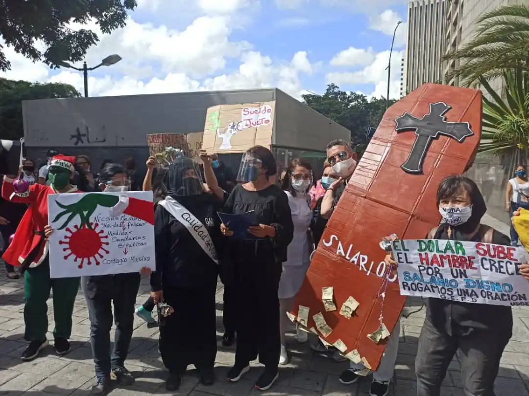 Enfermeros SEPULTAN el SALARIO en Venezuela