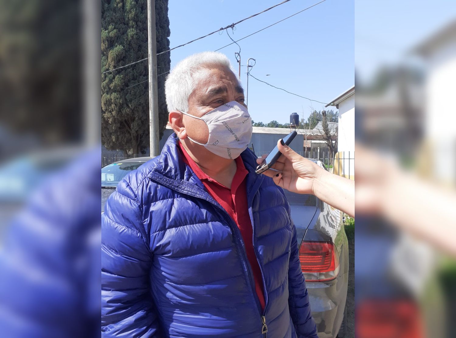 Elecciones Paso 2021: Cecilio Salazar se puso la “remera roja de la suerte”