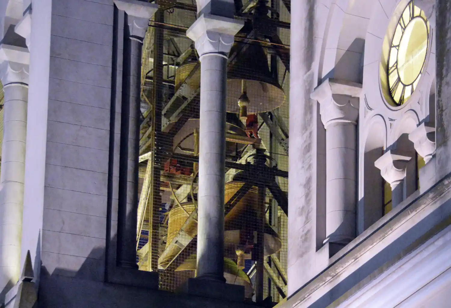 El nuevo carrillón fue inaugurado en 2021.